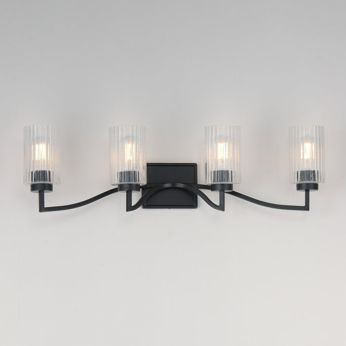 Maxim Rigata 4-Light Bath Vanity Model: 21374CRBK