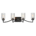 Maxim Rigata 4-Light Bath Vanity Model: 21374CRBK