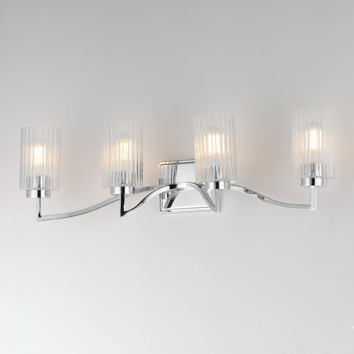 Maxim Rigata 4-Light Bath Vanity Model: 21374CRPN