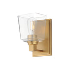 Maxim Cubos 1-Light Wall Sconce Model: 21381CLNAB