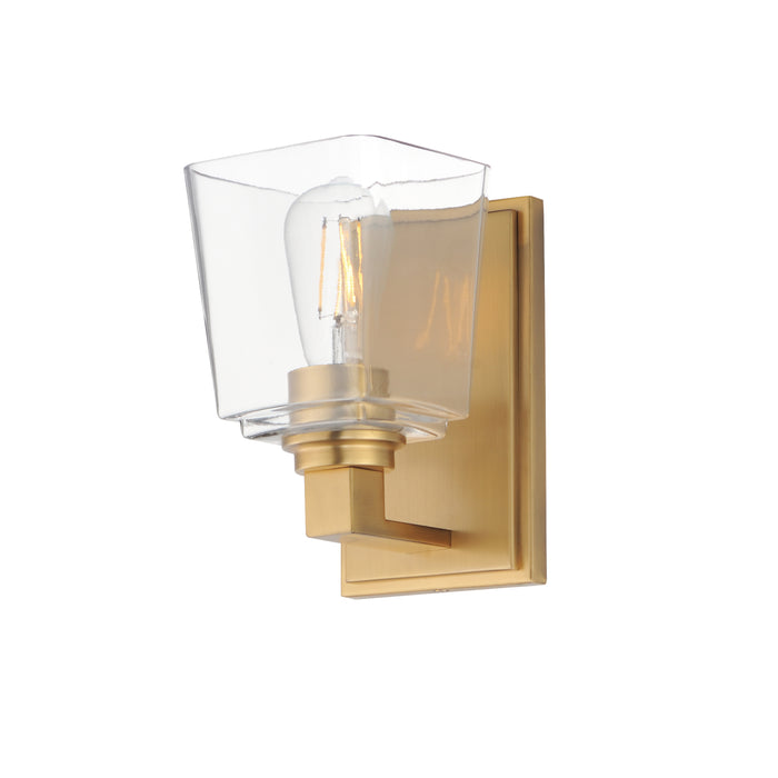 Maxim Cubos 1-Light Wall Sconce Model: 21381CLNAB