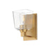 Maxim Cubos 1-Light Wall Sconce Model: 21381CLNAB