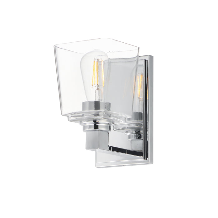 Maxim Cubos 1-Light Wall Sconce Model: 21381CLPC