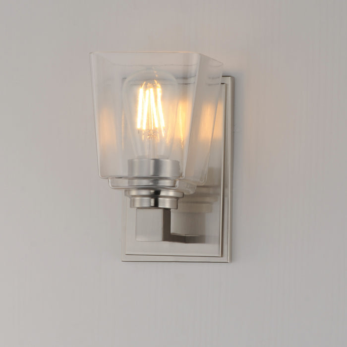 Maxim Cubos 1-Light Wall Sconce Model: 21381CLSN