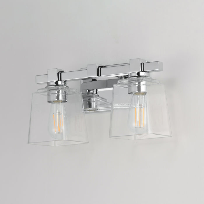 Maxim Cubos 2-Light Wall Sconce Model: 21382CLPC