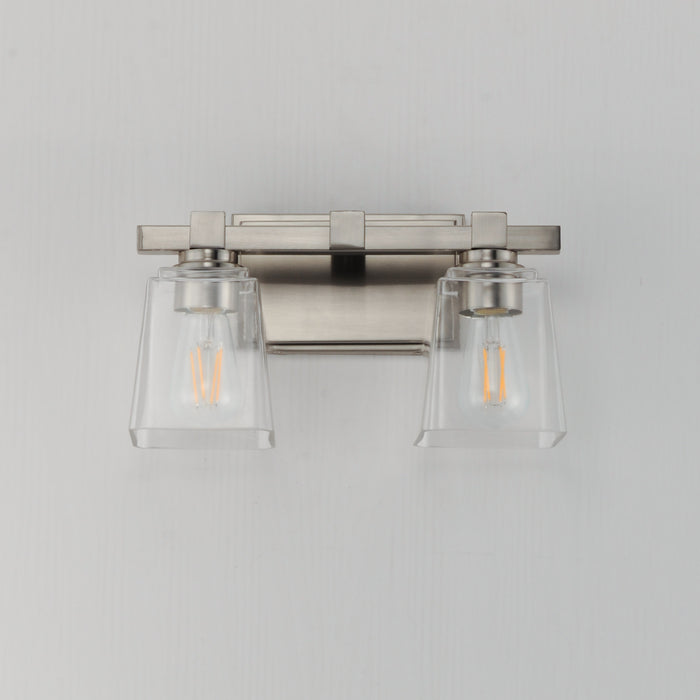 Maxim Cubos 2-Light Wall Sconce Model: 21382CLSN