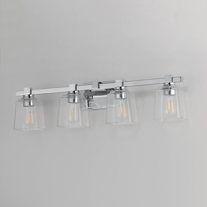 Maxim Cubos 4-Light Bath Vanity Model: 21384CLPC