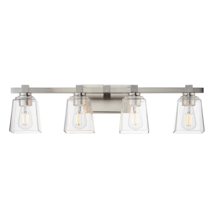 Maxim Cubos 4-Light Bath Vanity Model: 21384CLSN