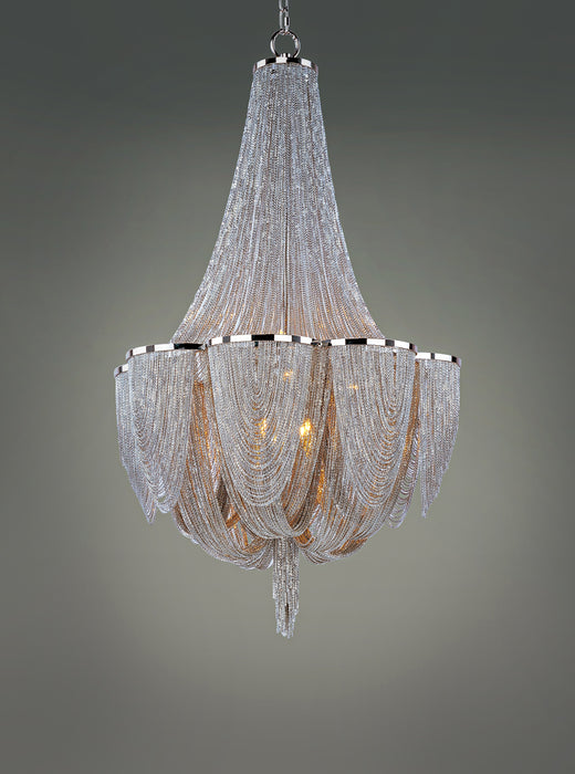 Maxim Chantilly 10-Light Chandelier Model: 21465NKPN