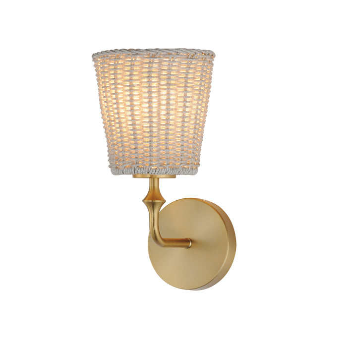 Maxim Baja 1-Light Sconce Model: 21481WWTNAB