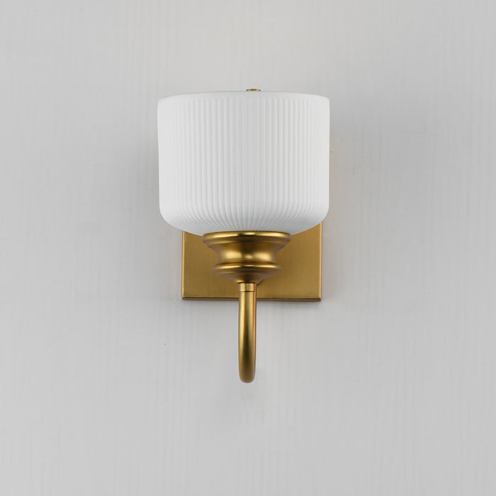 Maxim Bisque 1-Light Wall Sconce Model: 21491WTNAB