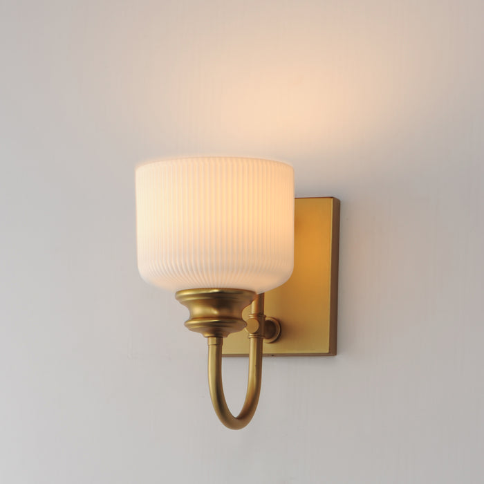 Maxim Bisque 1-Light Wall Sconce Model: 21491WTNAB