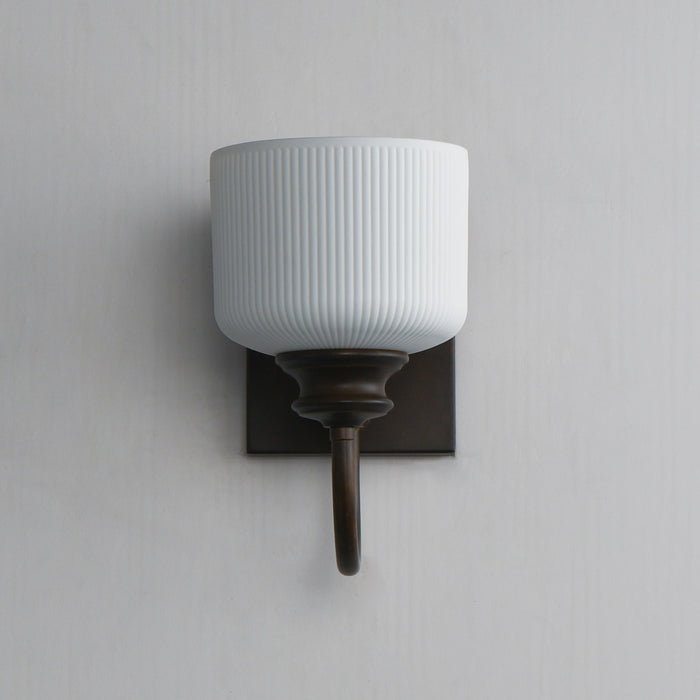 Maxim Bisque 1-Light Wall Sconce Model: 21491WTOI