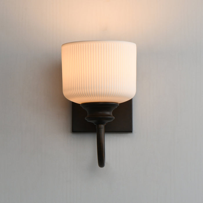 Maxim Bisque 1-Light Wall Sconce Model: 21491WTOI