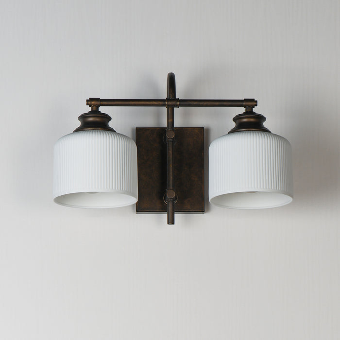 Maxim Bisque 2-Light Wall Sconce Model: 21492WTOI