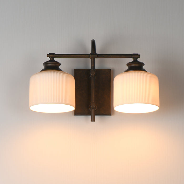 Maxim Bisque 2-Light Wall Sconce Model: 21492WTOI