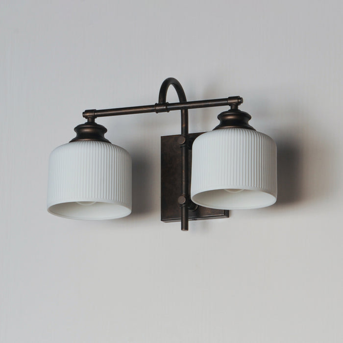 Maxim Bisque 2-Light Wall Sconce Model: 21492WTOI