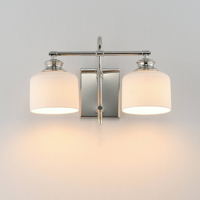 Maxim Bisque 2-Light Wall Sconce Model: 21492WTPN