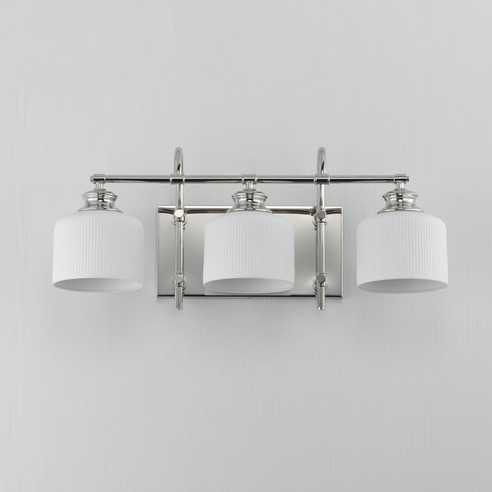 Maxim Bisque 3-Light Bath Vanity Model: 21493WTPN