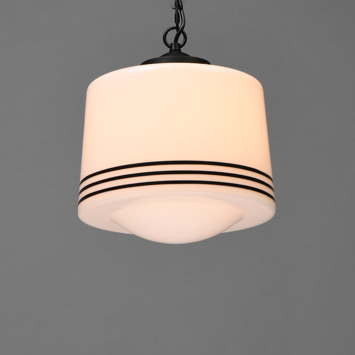 Maxim Eureka 1-Light Pendant Model: 21532WTBK