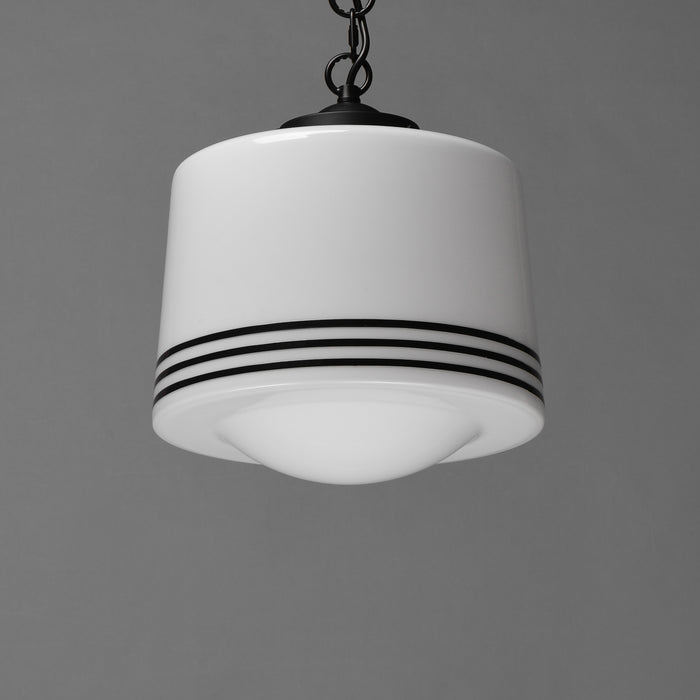 Maxim Eureka 1-Light Pendant Model: 21532WTBK