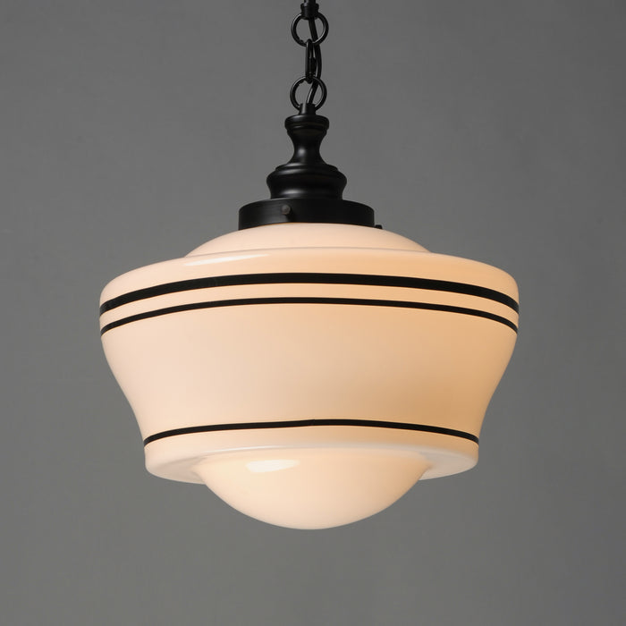 Maxim Eureka 1-Light Pendant Model: 21533WTBK