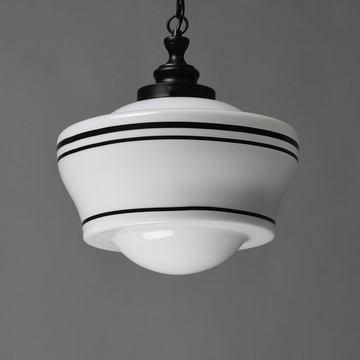 Maxim Eureka 1-Light Pendant Model: 21533WTBK