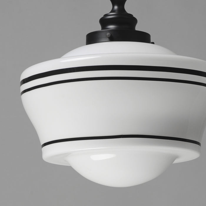 Maxim Eureka 1-Light Pendant Model: 21533WTBK