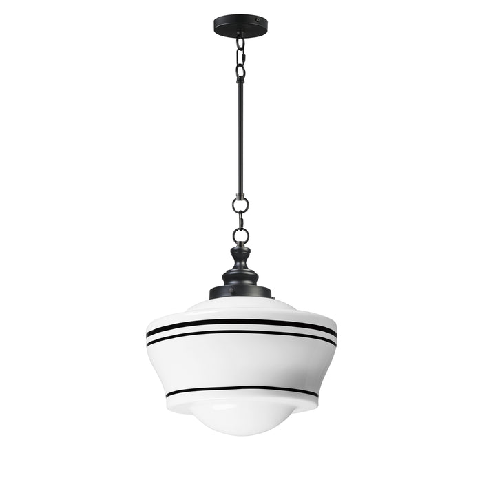 Maxim Eureka 1-Light Pendant Model: 21533WTBK