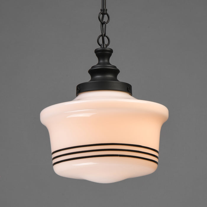 Maxim Eureka 1-Light Pendant Model: 21534WTBK