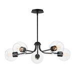 Maxim Knox 5-Light Globe Chandelier Model: 21635CLBK