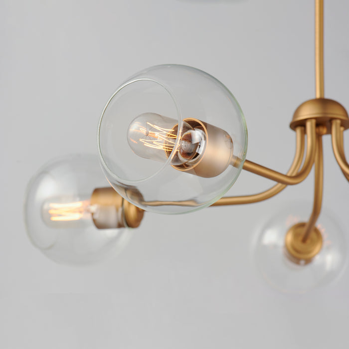 Maxim Knox 5-Light Globe Chandelier Model: 21635CLNAB