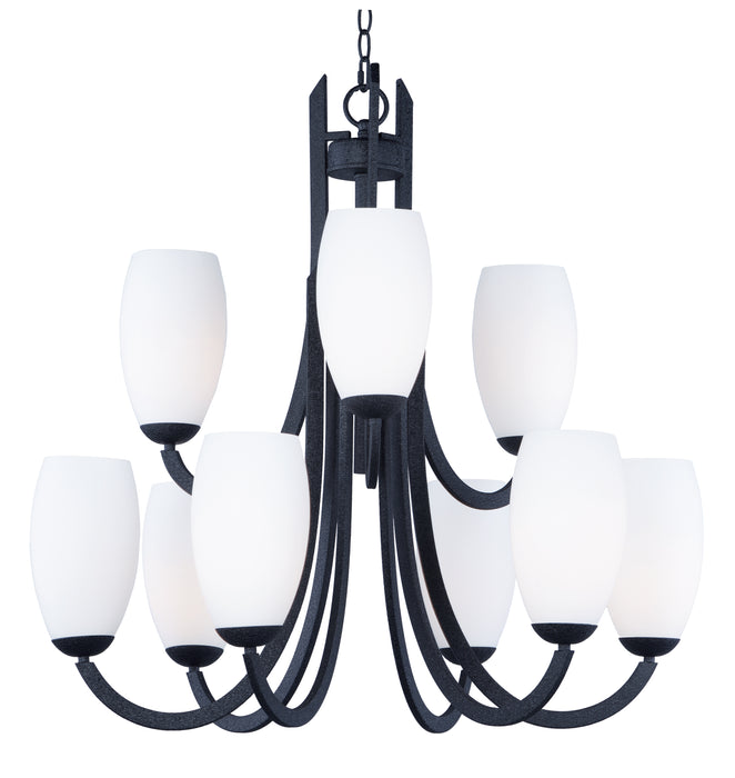 Maxim Taylor 9-Light Chandelier Model: 21657SWTXB