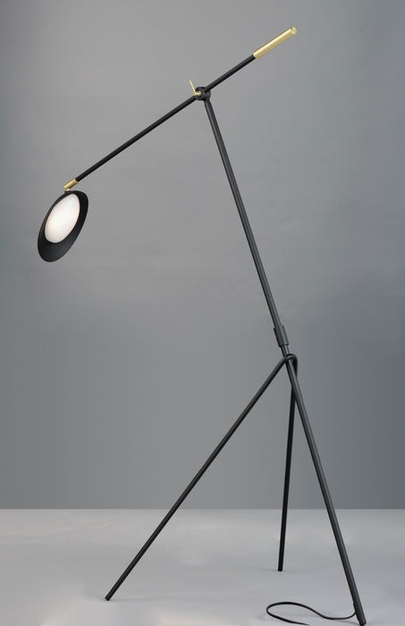 Maxim Scan LED Floor lamp Model: 21694BKSBR