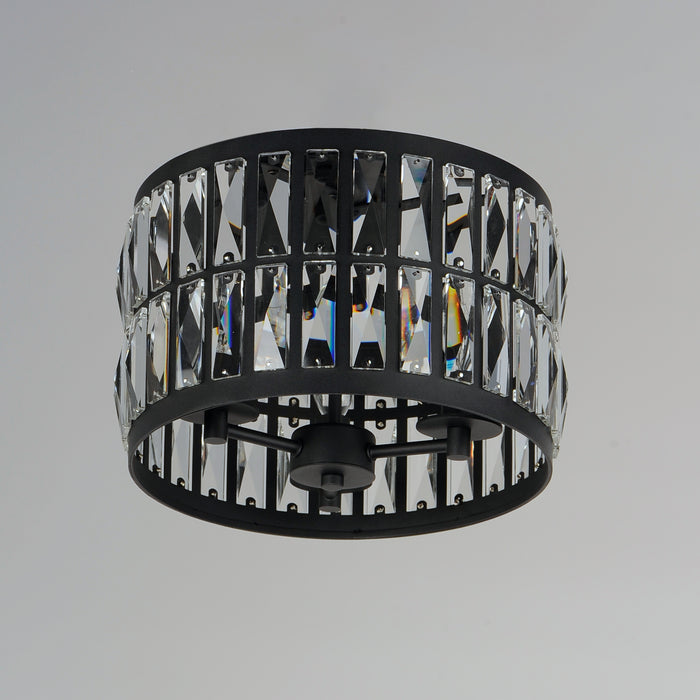 Maxim Madeline 3-Light Flush Mount Model: 21810BCBK