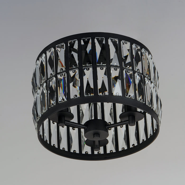 Maxim Madeline 3-Light Flush Mount Model: 21810BCBK