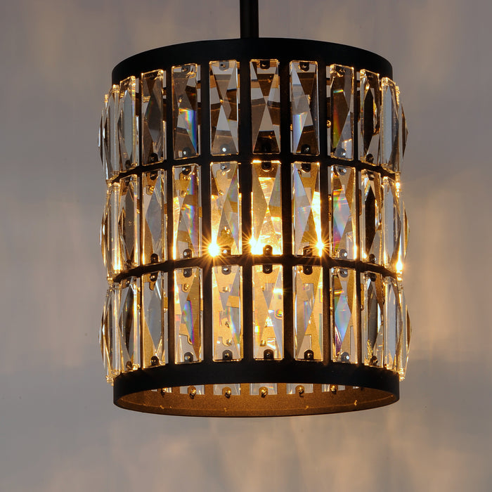 Maxim Madeline 1-Light Mini Pendant Model: 21819BCBK