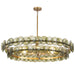 Maxim Loren 42 Chandelier Model: 21824GNWBR