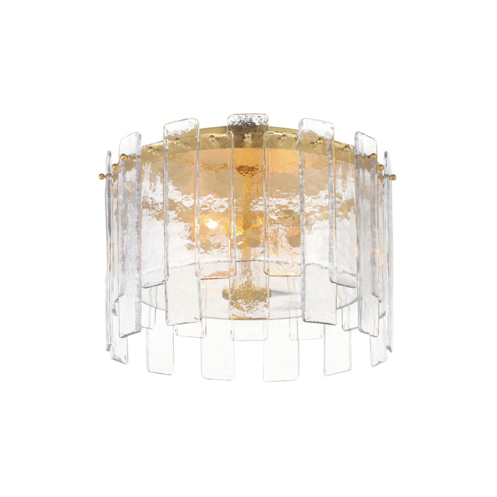 Maxim Warren 2-Light Flush Mount Model: 21832AGGL