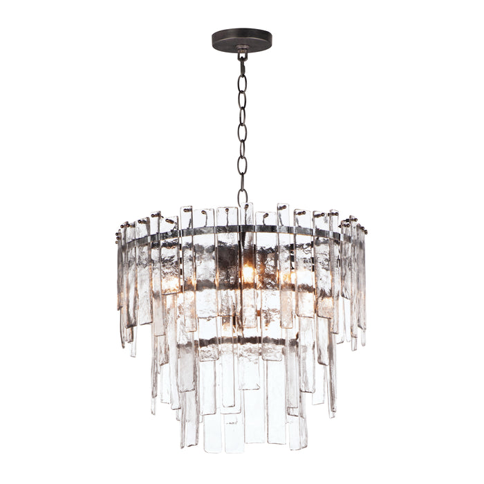 Maxim Warren 9-Light Pendant Model: 21835AGDBZ