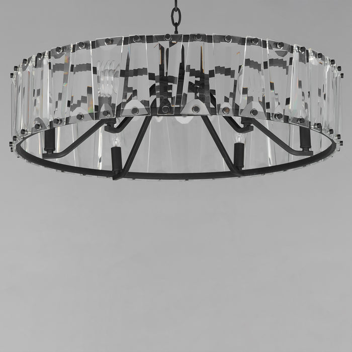 Maxim Odeon 6-Light Chandelier Model: 21866BCBK