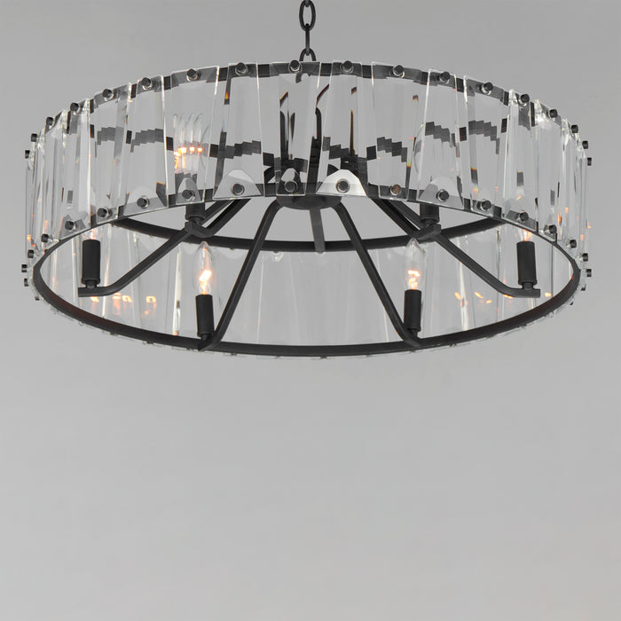 Maxim Odeon 6-Light Chandelier Model: 21866BCBK