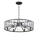 Maxim Odeon 6-Light Chandelier Model: 21866BCBK