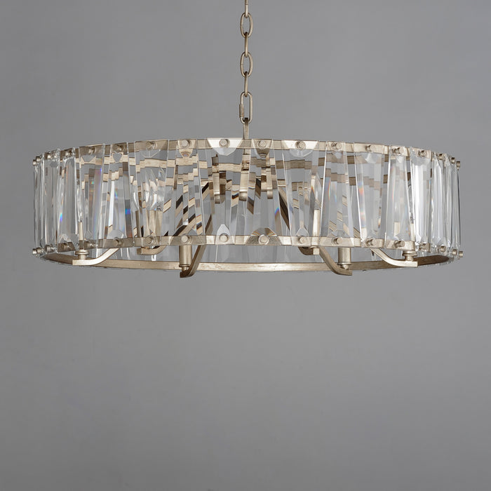 Maxim Odeon 6-Light Chandelier Model: 21866BCGS