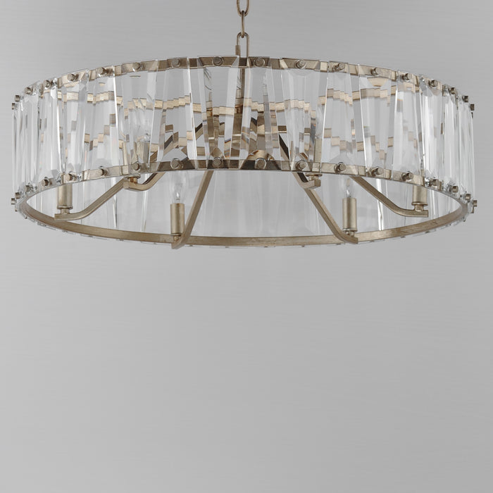 Maxim Odeon 6-Light Chandelier Model: 21866BCGS