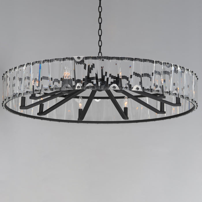 Maxim Odeon 10-Light Chandelier Model: 21869BCBK