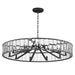 Maxim Odeon 10-Light Chandelier Model: 21869BCBK