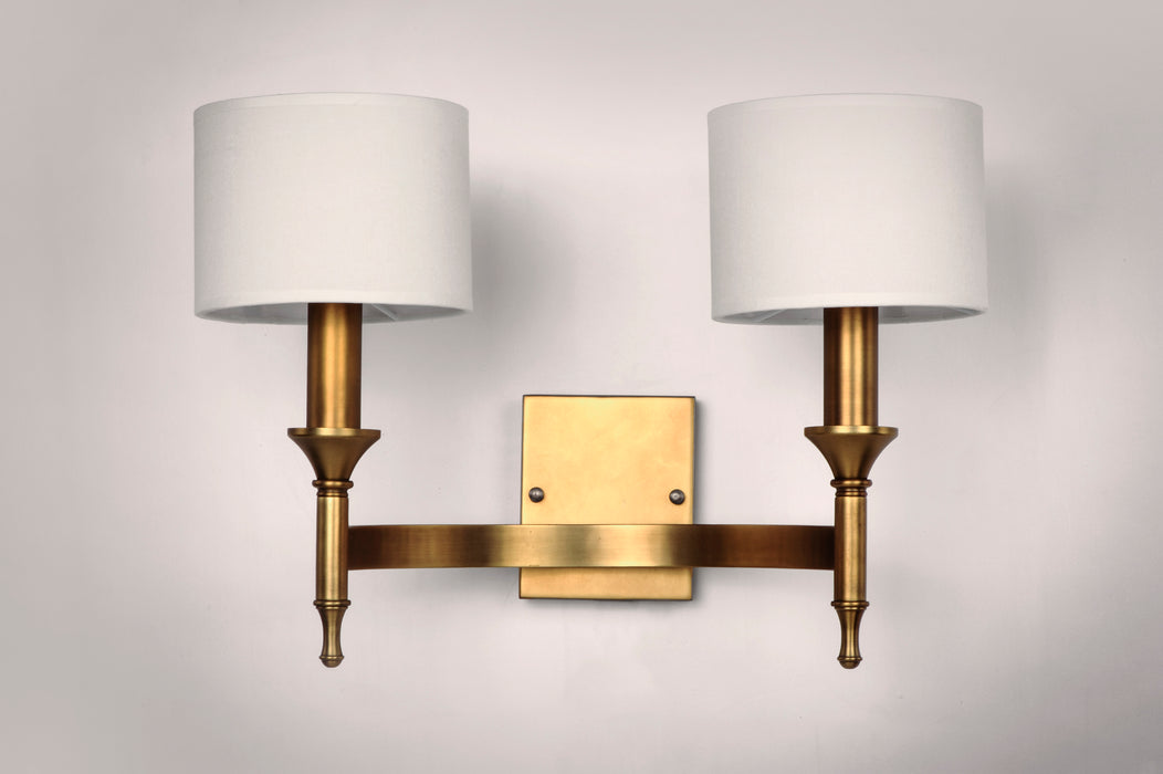 Maxim Fairmont 2-Light Wall Sconce Model: 22379OMNAB