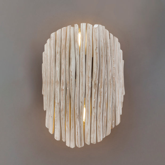 Maxim Baywood Wall Sconce Model: 22420WWTBZ