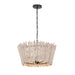 Maxim Baywood 24 DriftWood Chandelier Model: 22424WWTBZ